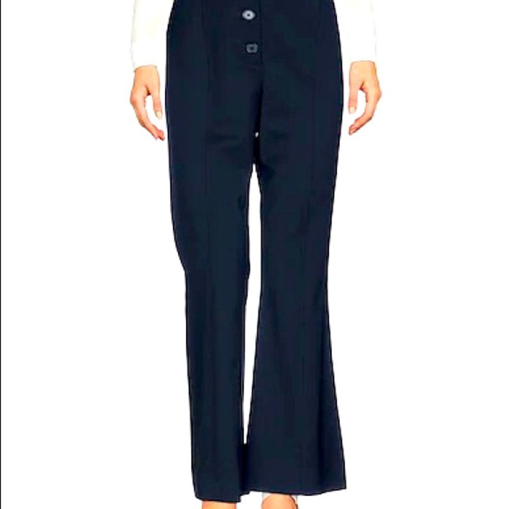 Black designer pants